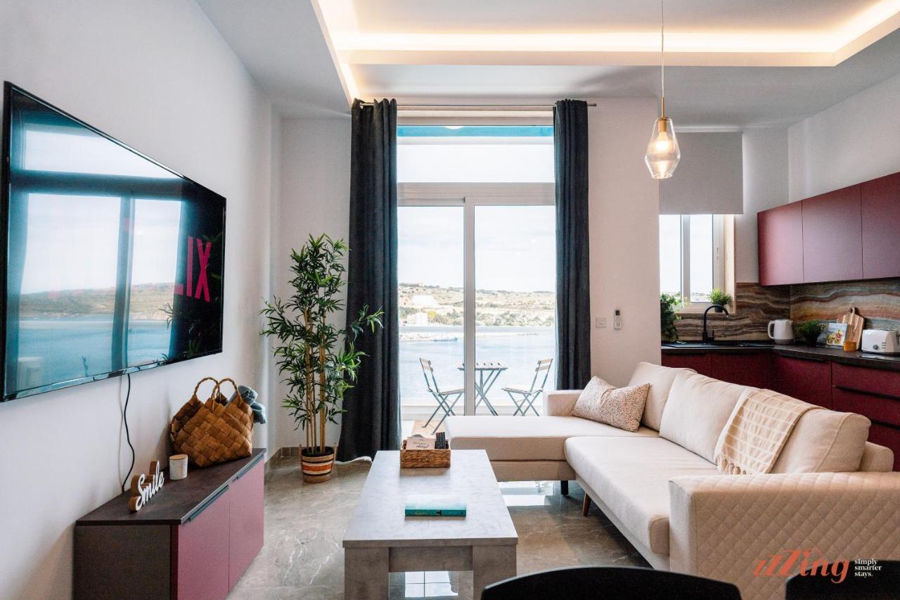 Seashore Stays - Stunning Apartments Right By The Sea St. Paul's Bay Exteriér fotografie